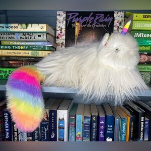 Douglas Ziggy Rainbow Caticorn Plush
